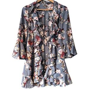 Small Women Open Duster Fairy Whimsigoth Romantic Boho Rosecore Coquette